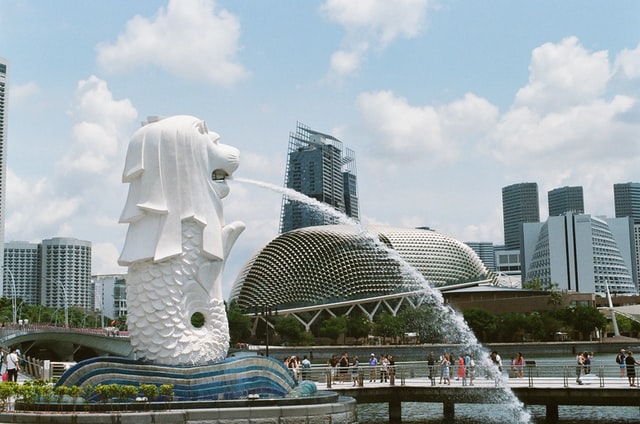 Orchard Spring Lane, Merlion, Singapore. Singapore officially the Republic of Singapore, is a sovereign island city-state in maritime Southeast Asia. It is one of the top 10 cities with the highest cost of living in the world